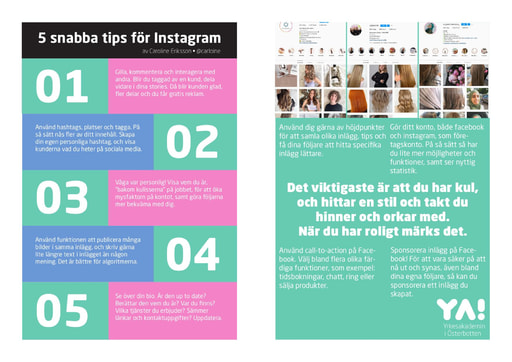 Carolines tips för Sociala medier