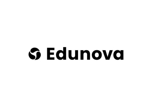 Edunova logo svart