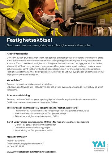 GE inom rengörings- och fastighetsservicebranschen – Fastighetskötsel 2023